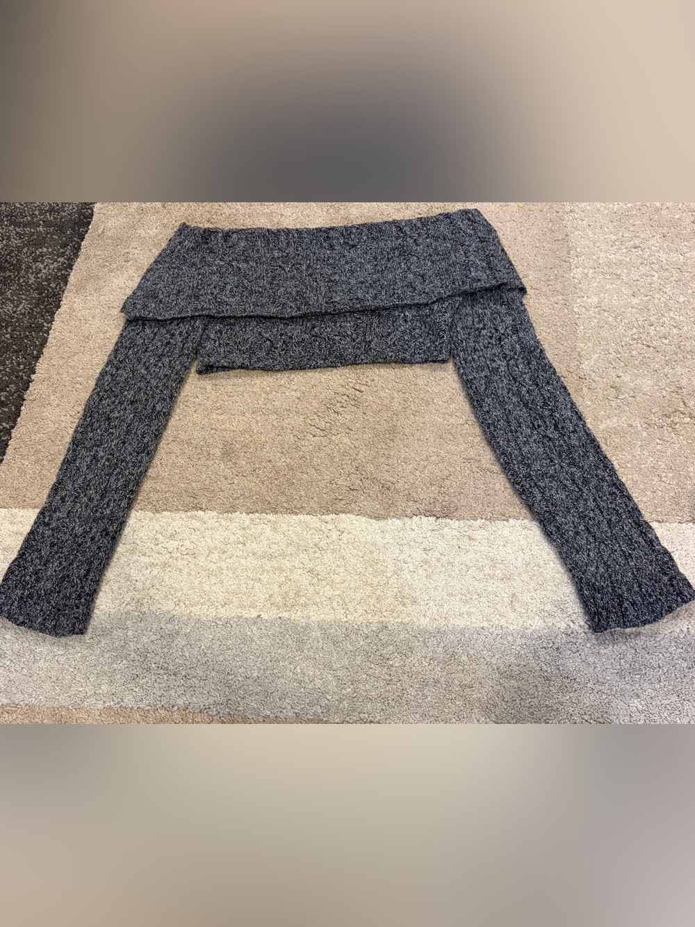 Fashion House Off-The-Shoulder Sweater - Medium